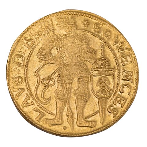 Stadt Breslau /GOLD - Ferdinand I. (1521-1546) 1 Dukat 1554