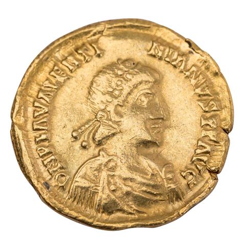 Römische Kaiserzeit / Valentinianus III. (425-455) AD Solidus