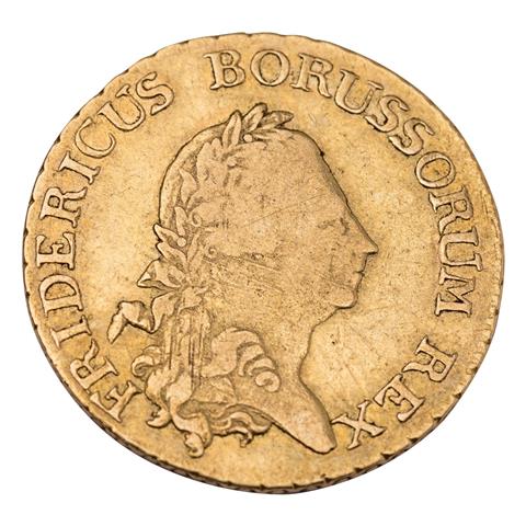Preußen /GOLD - Friedrich II. Friedrichs d'or 1786-A