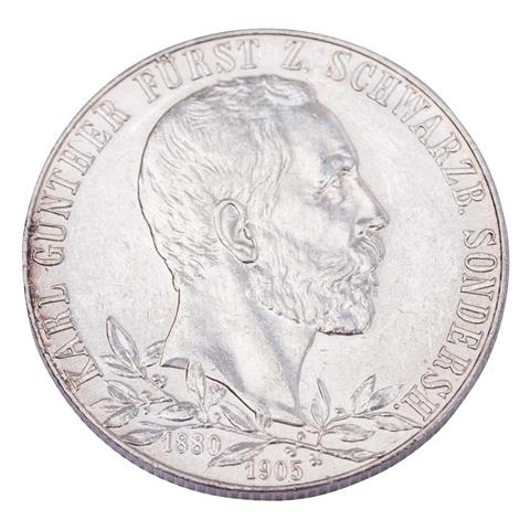 Schwarzburg-Sondershausen/Silber - 2 Mark 1905/A,