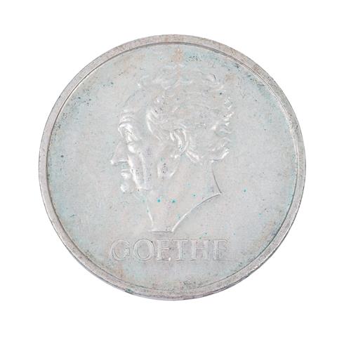 1 x Weimarer Republik/Silber - 5 RM 1932/F, Goethe,