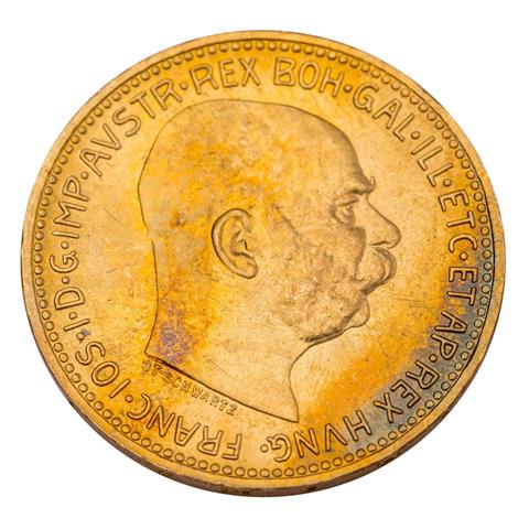 Österreich /GOLD - Franz Josef I. 20 Kronen 1915/NP