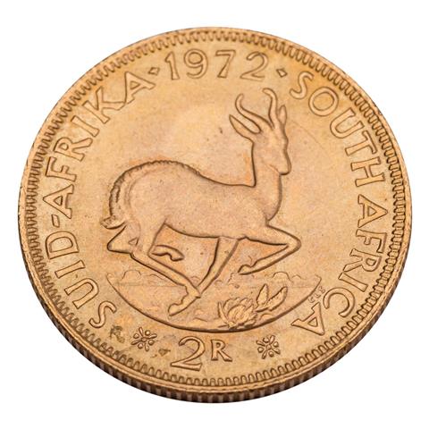 Südafrika /GOLD - 2 Rand 1972