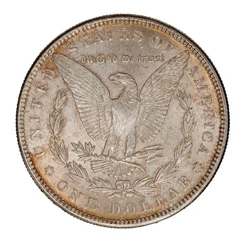 USA - Morgan Dollar 1887, ohne Münzzeichen,