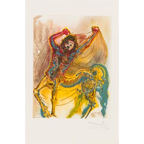 DALI, SALVADOR (1904-1989), “Le centaure de créte”, 1983,