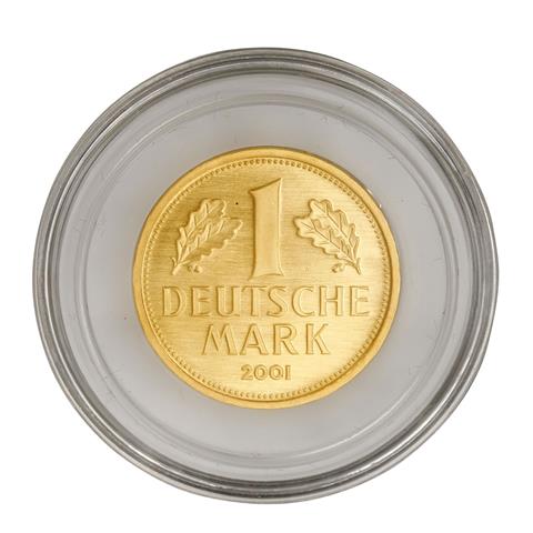 BRD/GOLD - 1 Deutsche Mark 2001 F (J.481)