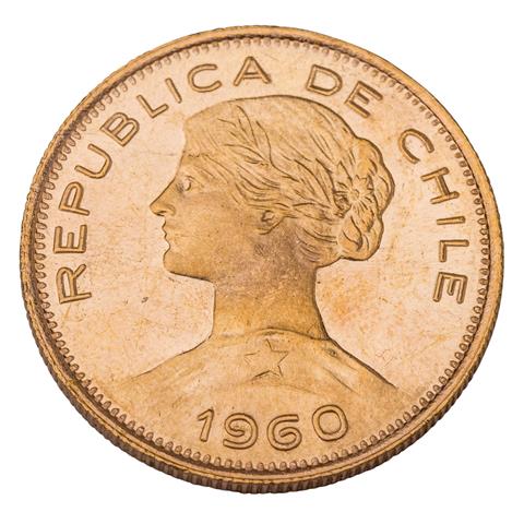 Republik Chile /GOLD - 1x 100 Pesos 1960