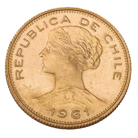 Republik Chile /GOLD - 1x 100 Pesos 1961