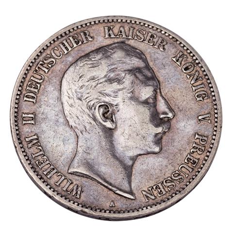 Preussen/Silber - 5 Mark 1903/A, Wilhelm II.,
