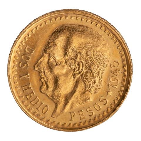 Mexiko/GOLD - 2,5 Pesos 1945