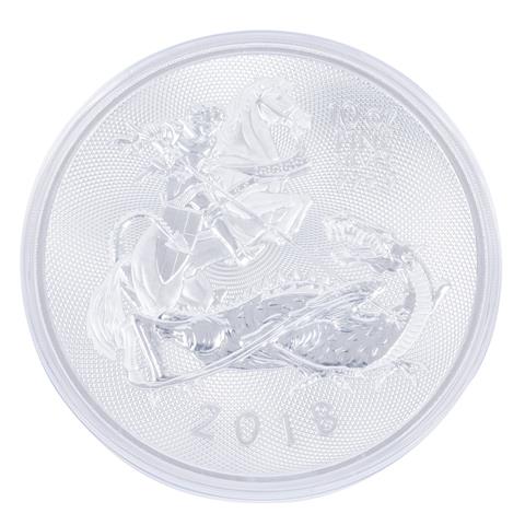 Großbritannien/SILBER - 10 Pfund Elisabeth II. 2018, 10 Unzen Feinsilber,