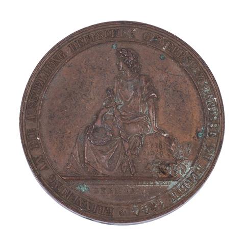 Altdeutschland - Bronzemedaille 'Zur Erinnerung an die Ausstellung deutscher Gewerbserzeugnisse zu Berlin' 1814.