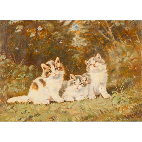 KÖGL,BENNO (1892-1973) "Drei Kätzchen"
