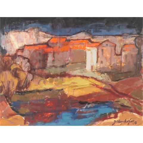 MAYRHOFER, JOSEF (1902 - 1962), "Landschaft", 1954,