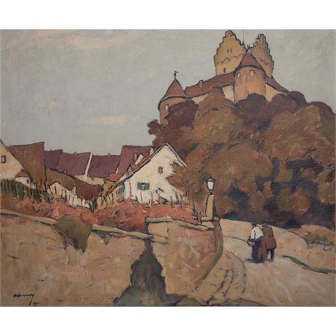 HOFFMANN, GEORG (1891-1975), "Meersburg am Bodensee",