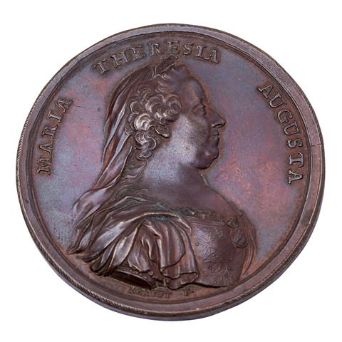 Italien - Bronzemedaille 1770, von Johann M. Krafft (1738-1781),