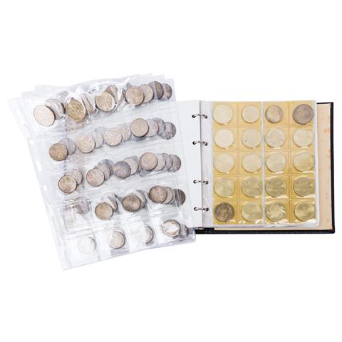 BRD - Münzensammlung mit 138 x 5 DM / 61 x 10 DM