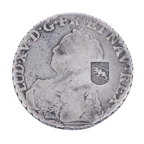 Schweiz /Stadt Bern - Kontermark zu  40 Batzen auf franz. Ecu (1740)