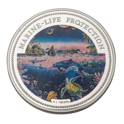 Republik von Palau - 20 $ 'Schutz von Meereslebewesen' 5 oz 1994 PP