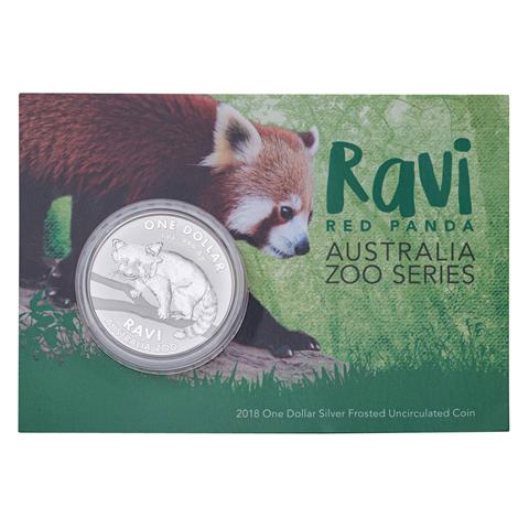Australien /SILBER - 1 $ 'Zoo-Serie / Ravi' 1 Unze 2018