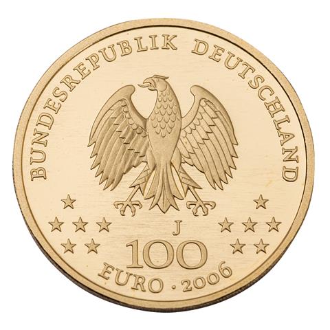 BRD/GOLD - 100€ 2006/J, Weimar,