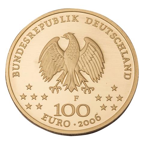 BRD/GOLD - 100€ 2006/F, Weimar,