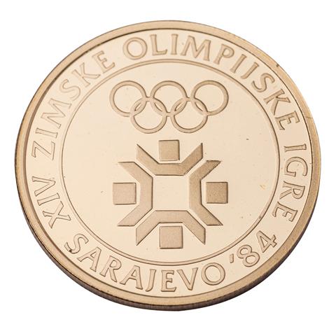 Jugoslawien/GOLD - 5000 Dinars 1984, PP,