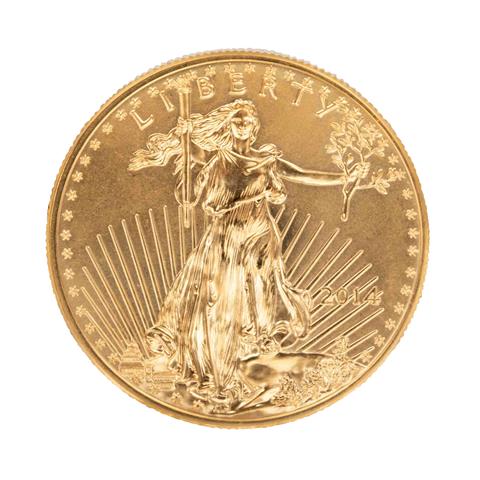 USA /GOLD - 50 $ American Eagle, 1 oz 2014