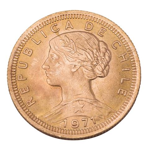 Republik Chile /GOLD - 1x 100 Pesos 1971
