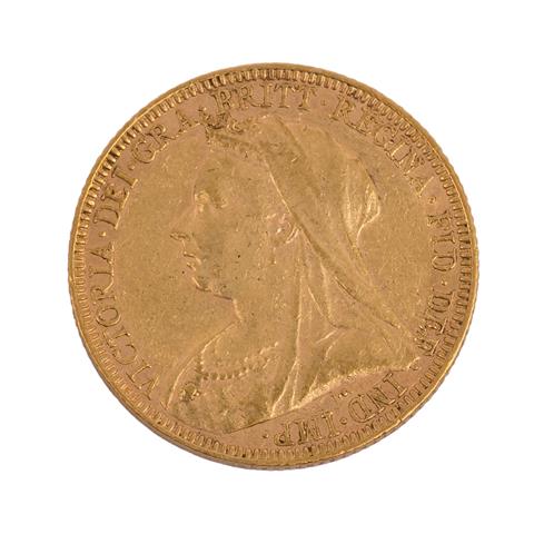 Australien /GOLD - Viktoria,1 Sovereign 1897-M