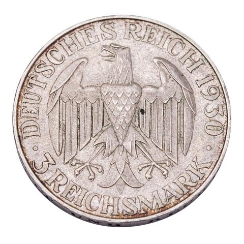 Weimarer Republik / 3 Reichsmark 'Zeppelin 1929'