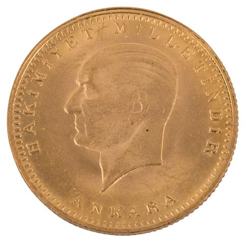 Türkei /GOLD - 100 Kurush Atatürk 1923-33